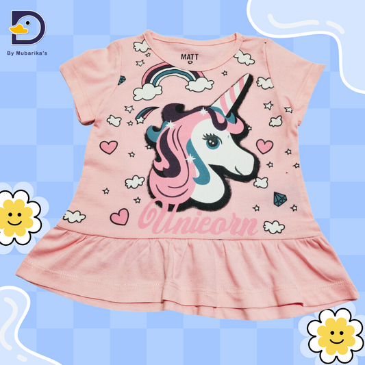 UNICORN PINK FROCK