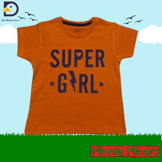 SUPER GIRL SHIRT MINI MINORS