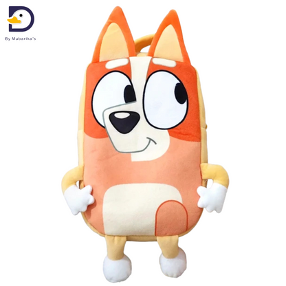 Bluey Anime Figures Kindergarten Kids Schoolbag Cartoon Bingo Plush Family Backpack Picnic Travel Photo Snack Bag