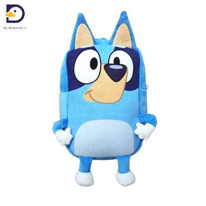 Bluey Anime Figures Kindergarten Kids Schoolbag Cartoon Bingo Plush Family Backpack Picnic Travel Photo Snack Bag