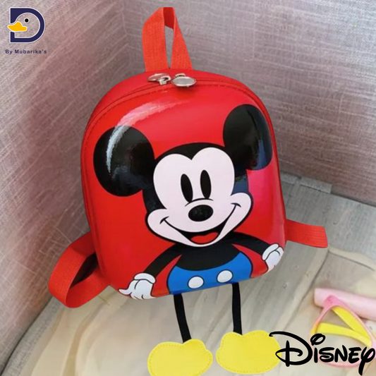 Disney Cartoon Mickey School Bag Boys And Girls Hardshell Bags