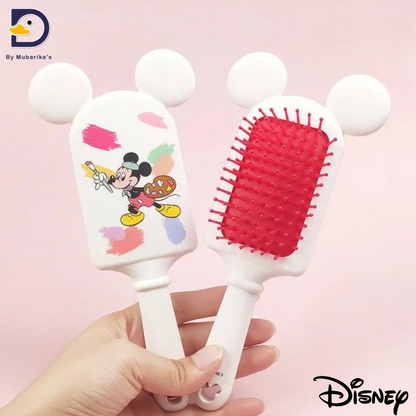 Disney Air Cushion Massage Combs Stitch Mickey Minnie Cartoon Anime Figures Hair Brush Hairdressing Tool Haircare Kids