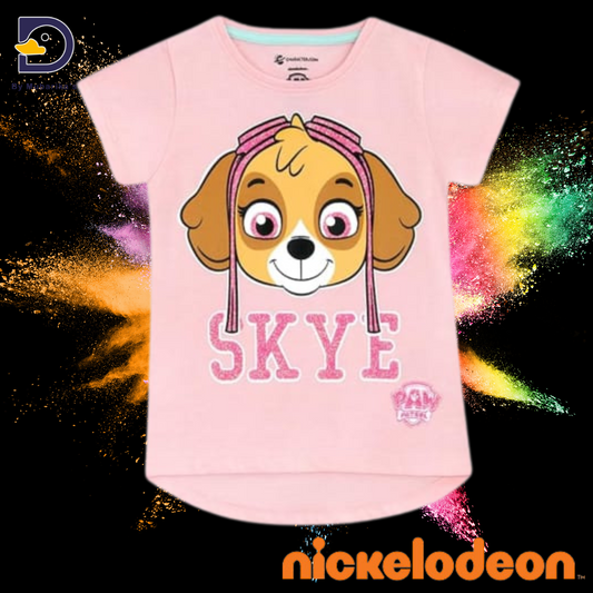 Paw Patrol girls Short Sleeve Tee Shirt Short Sleeve Tee Shirt