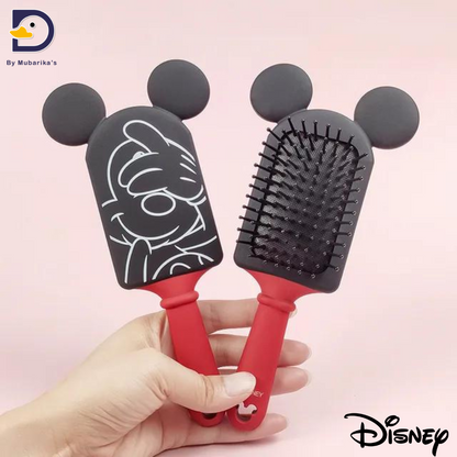 Disney Air Cushion Massage Combs Stitch Mickey Minnie Cartoon Anime Figures Hair Brush Hairdressing Tool Haircare Kids