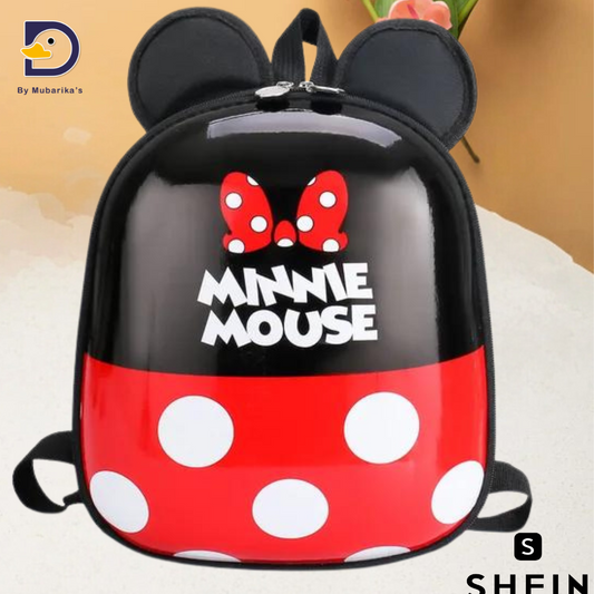 Mickey mouse Minnie Children's school bag kindergarten  baby backpack cute cartoon egg shell backpack