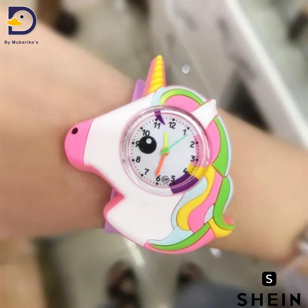 Cute Cartoon Ocean Animals Watch Under the Sea Turtle Crab Shark DIY Watch