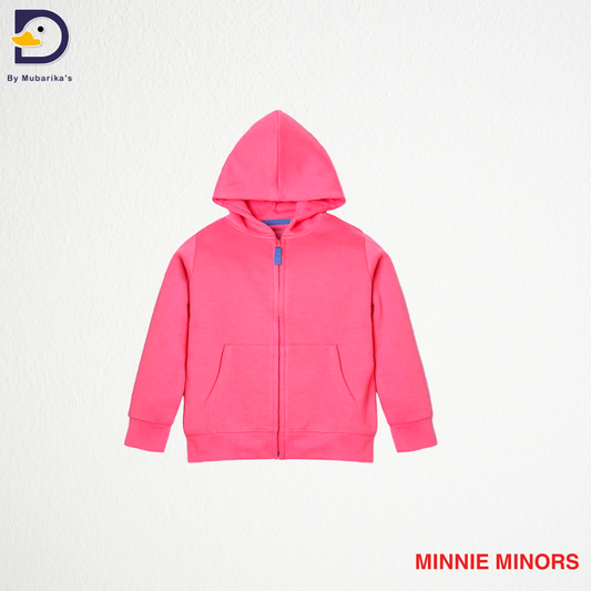 MINNIE MINORS Zipper Hoodie