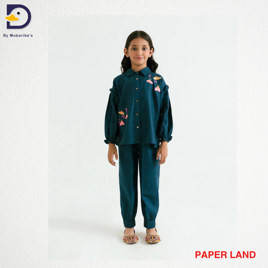 PAPER LAND -BUTTERFLY EMB SET