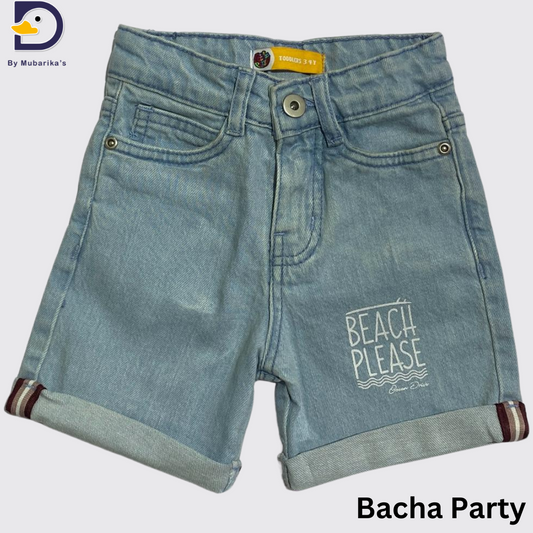 Boys Denim Shorts - Bacha Party
