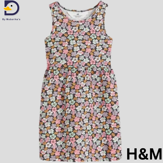 Girls Floral Frock H&M