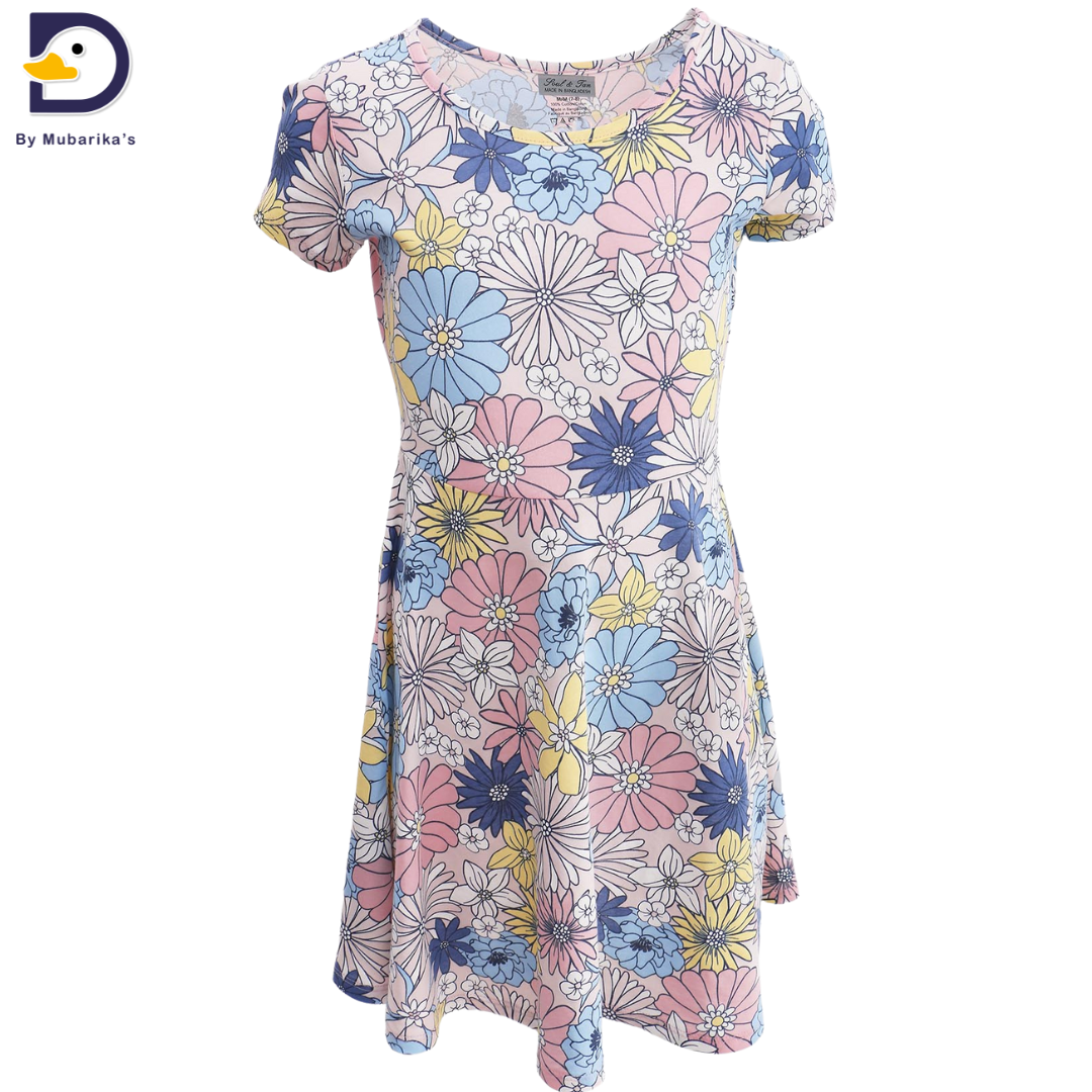 Girls' Printed Frock