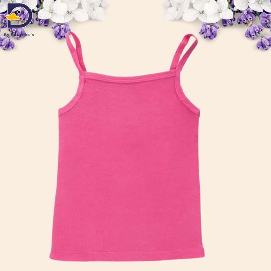 1pc Wonder Nation Toddler Girls Undershirts Sleeveless Cami's